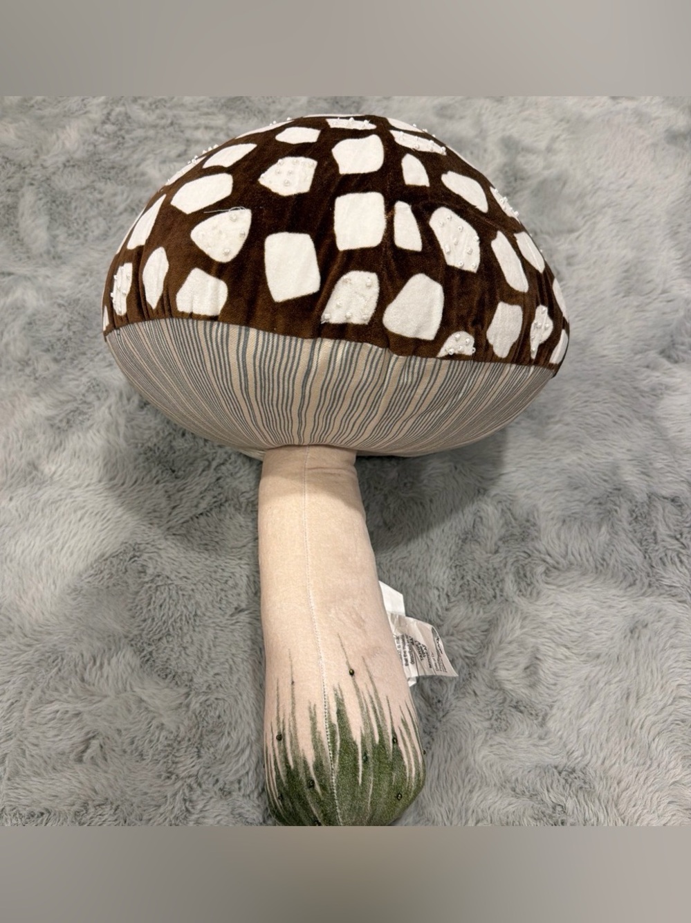 Plush Mushroom Accent Pillow by John Derian Target collab